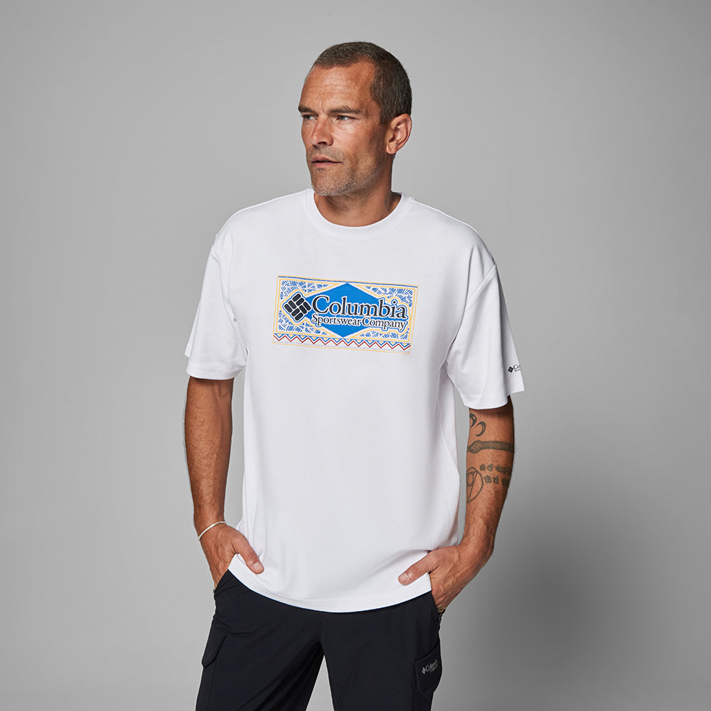 Csc Framed Diamond Erkek Kısa Kollu T-shirt