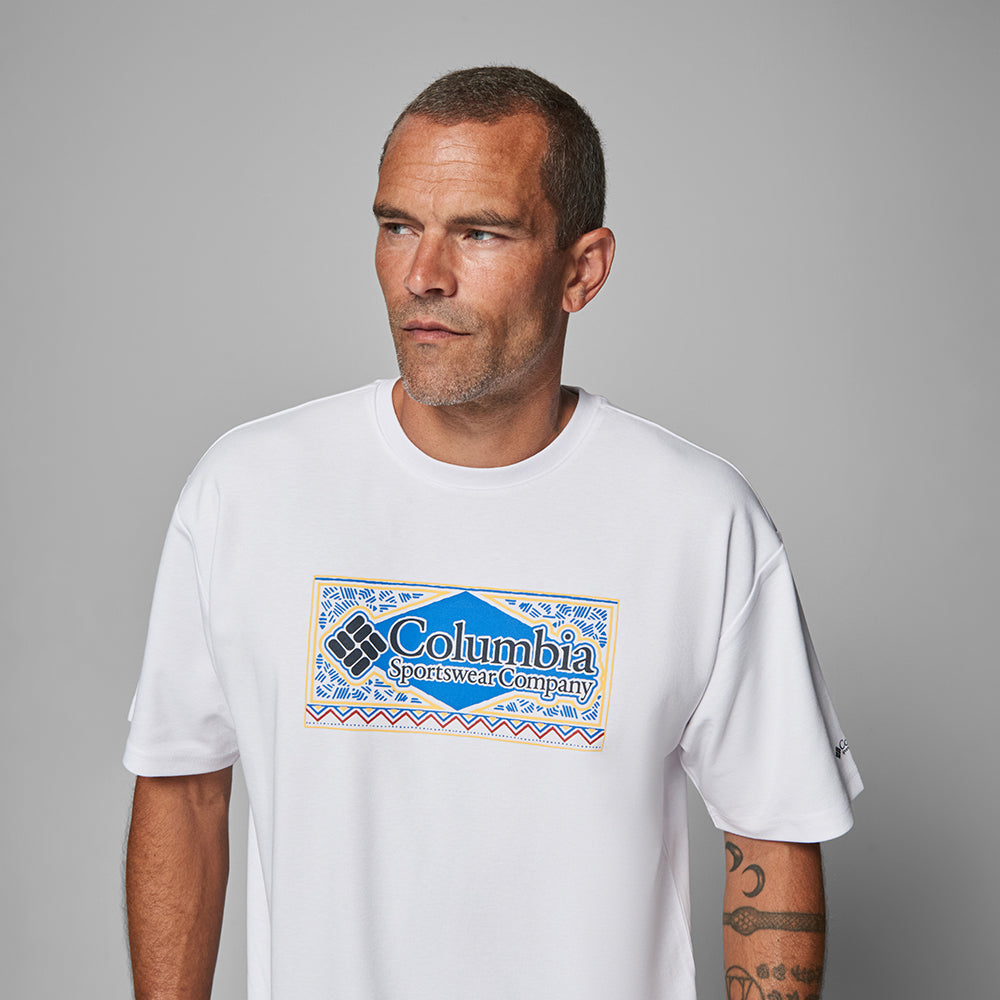 Csc Framed Diamond Erkek Kısa Kollu T-shirt