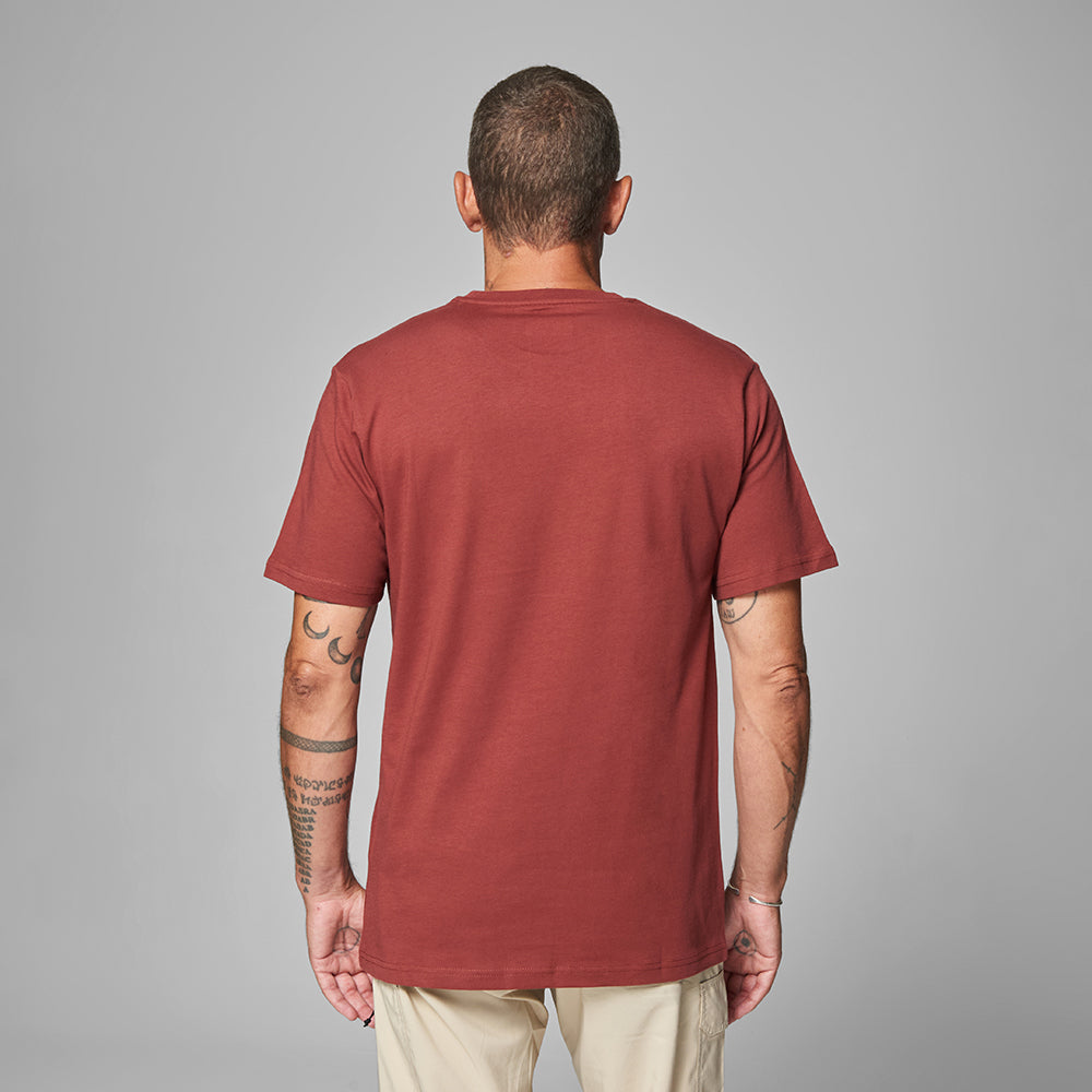 Csc Hex Woodblock Badge Erkek Kısa Kollu T-shirt