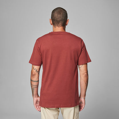 Csc Hex Woodblock Badge Erkek Kısa Kollu T-shirt