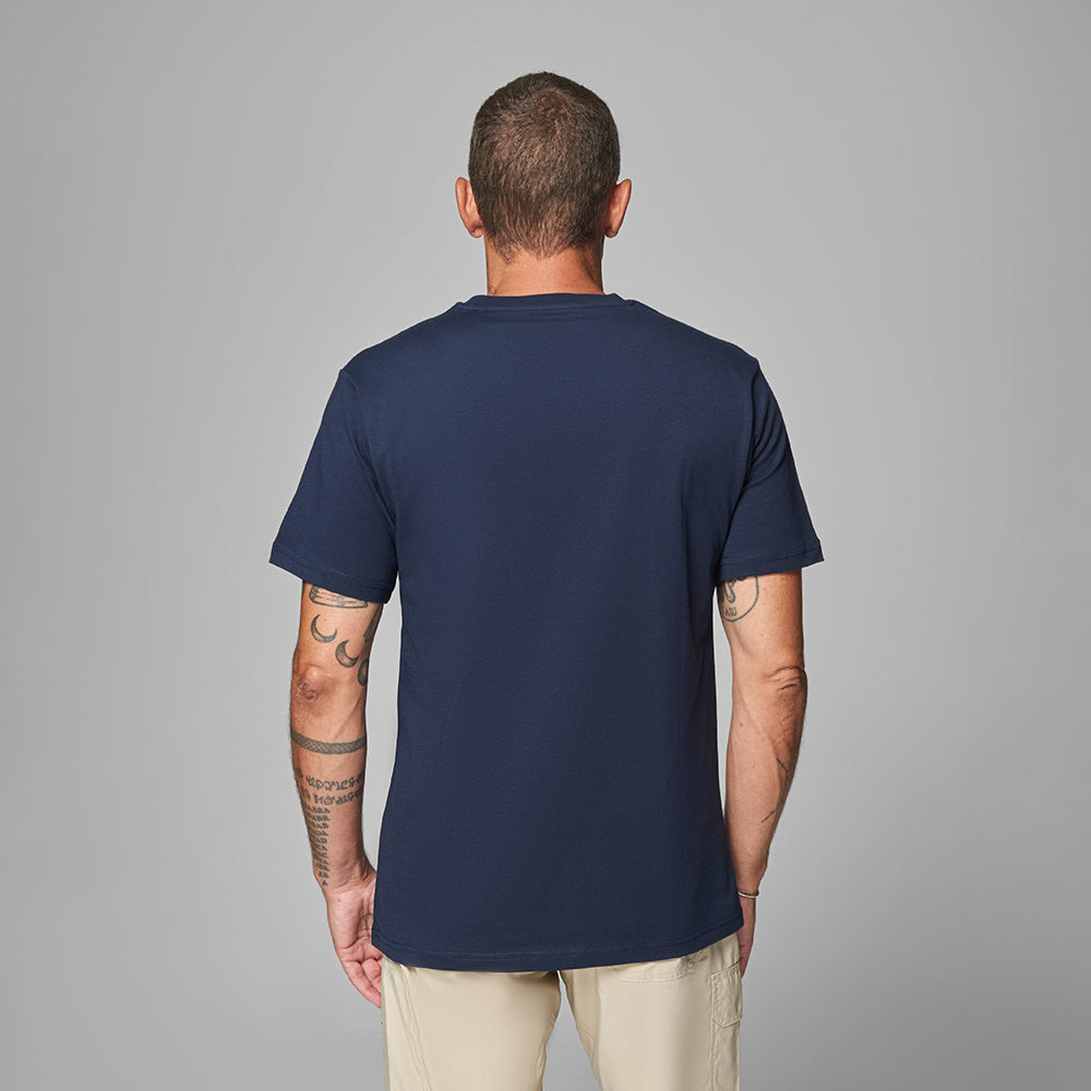 Csc Hex Woodblock Badge Erkek Kısa Kollu T-shirt
