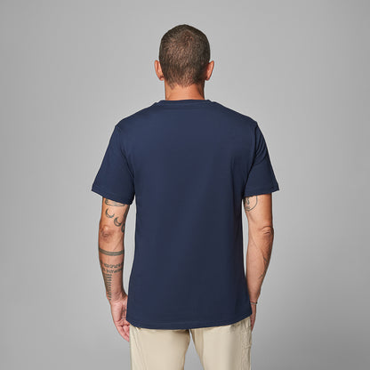 Csc Hex Woodblock Badge Erkek Kısa Kollu T-shirt
