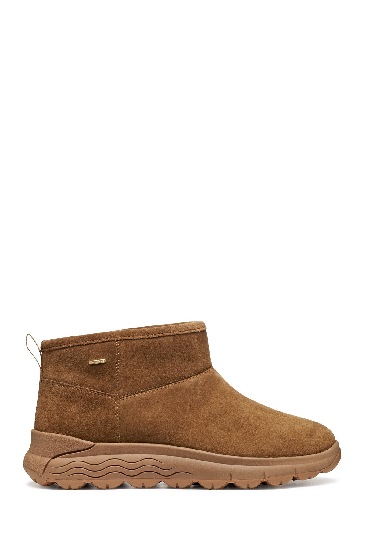 Geox Kadın Taba D Spherıca 4x4 B Abx B - Suede Süet Deri Teddy Bot