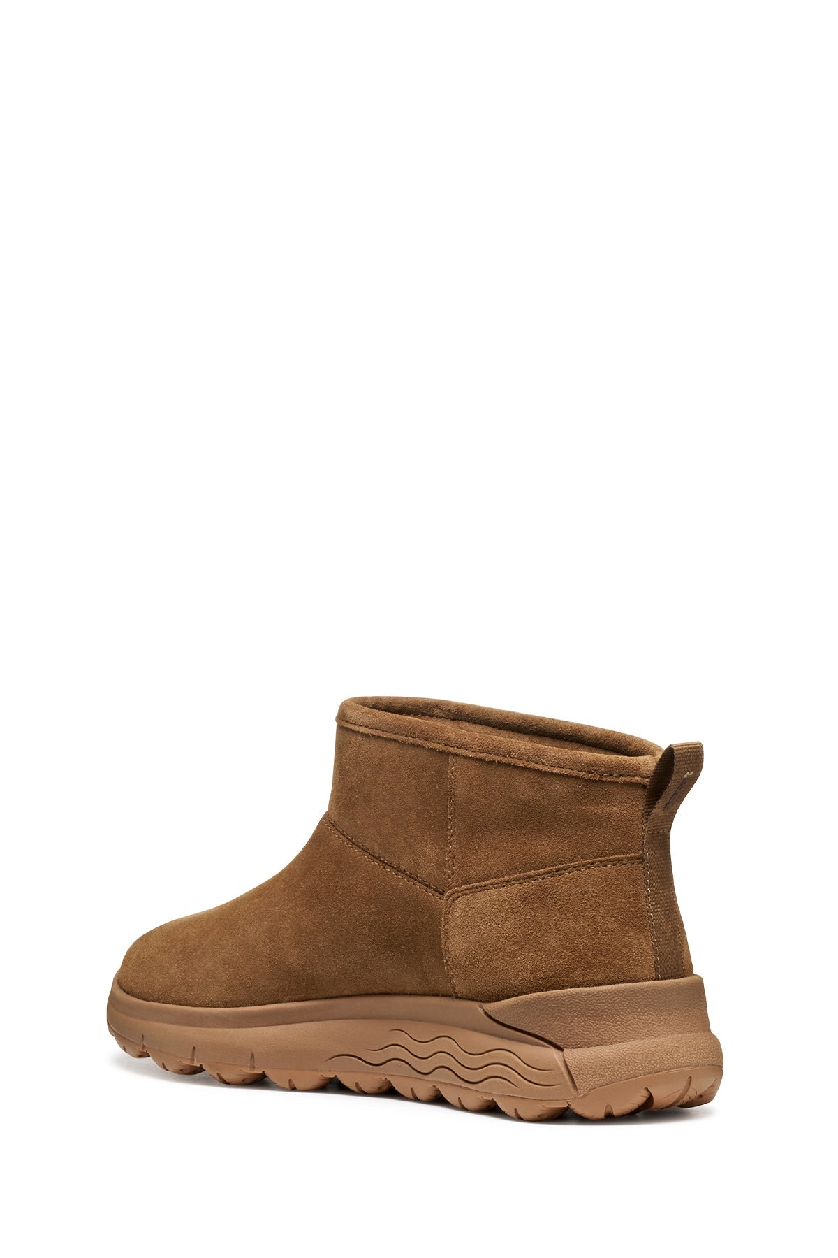 Geox Kadın Taba D Spherıca 4x4 B Abx B - Suede Süet Deri Teddy Bot