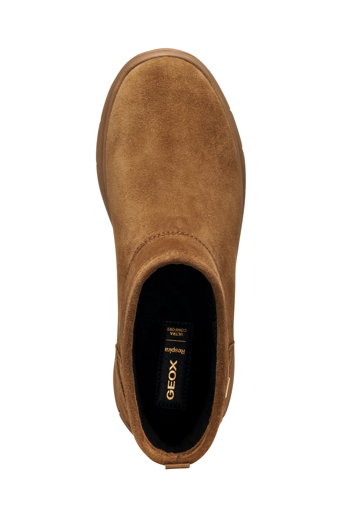Geox Kadın Taba D Spherıca 4x4 B Abx B - Suede Süet Deri Teddy Bot