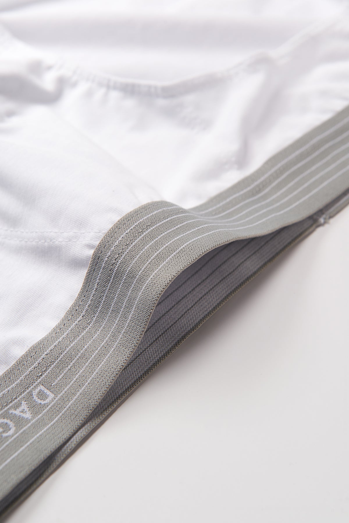 Beyaz Penye Compact Düz Erkek Slip Külot