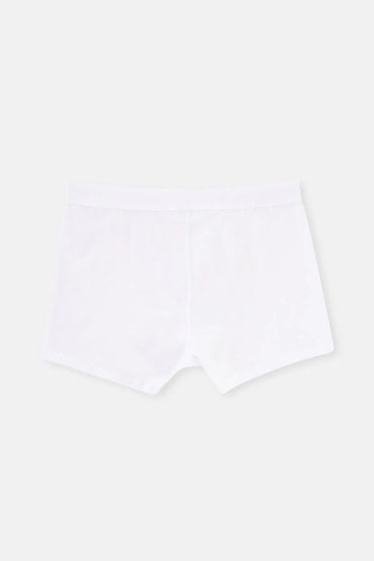 Beyaz Compact Düz 3'lü Boxer