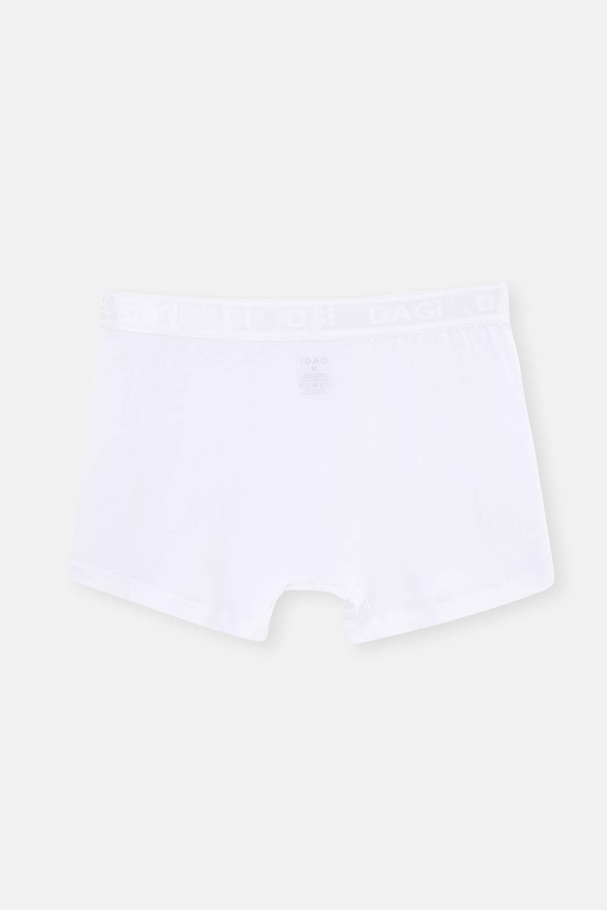 Beyaz Basic Modal 3'lü Boxer