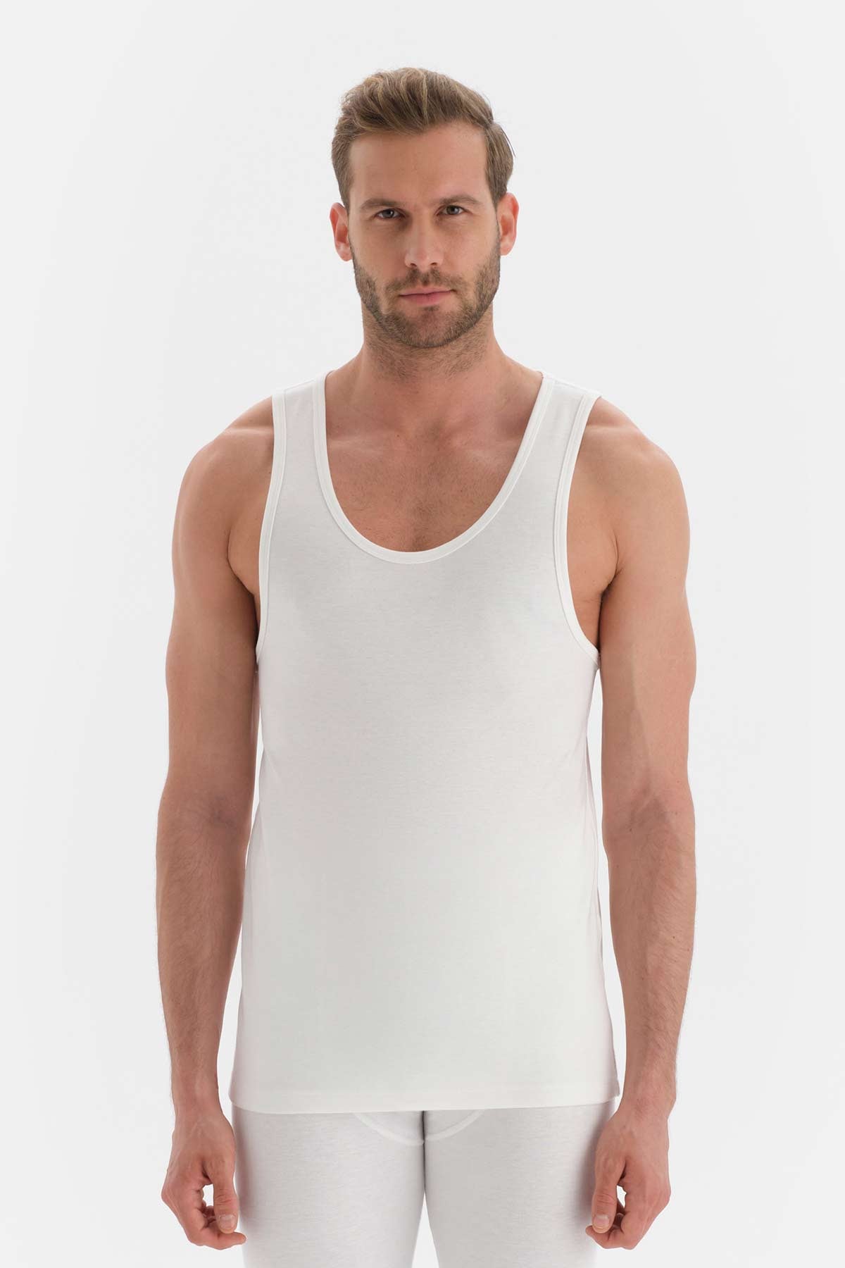 Ekru Termal Erkek Atlet