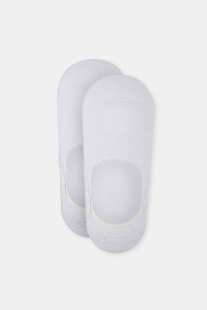 Beyaz Erkek Pamuklu Kısa Görünmez Çorap