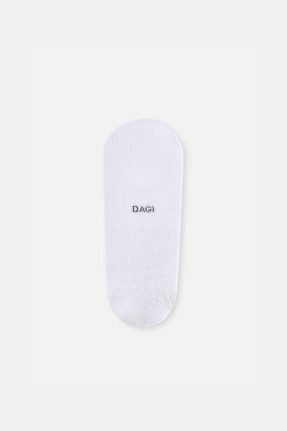 Beyaz Erkek Pamuklu Kısa Görünmez Çorap 3'lü