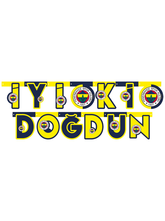 Fenerbahçe Lisanslı Iyiki Doğdun Set