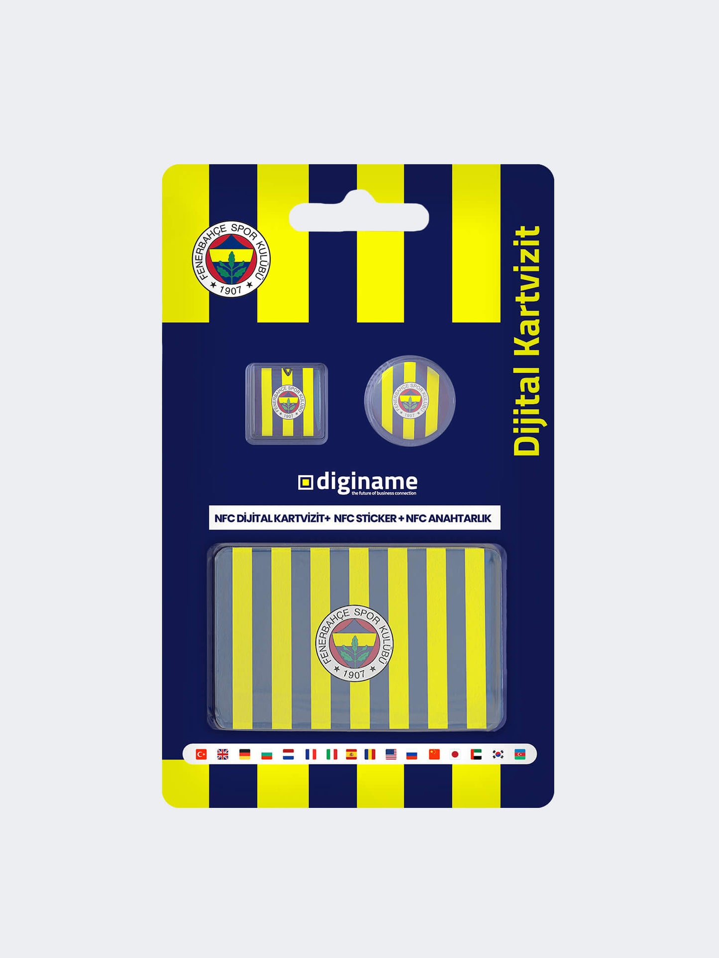 Fb Üçlü Dijital Kartvizit Paket Nfc Qr