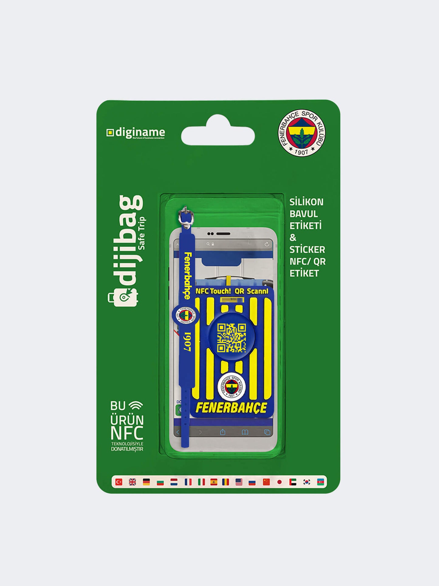 Dijibag Valiz Ve Seyehat Asistanı Nfc Qr