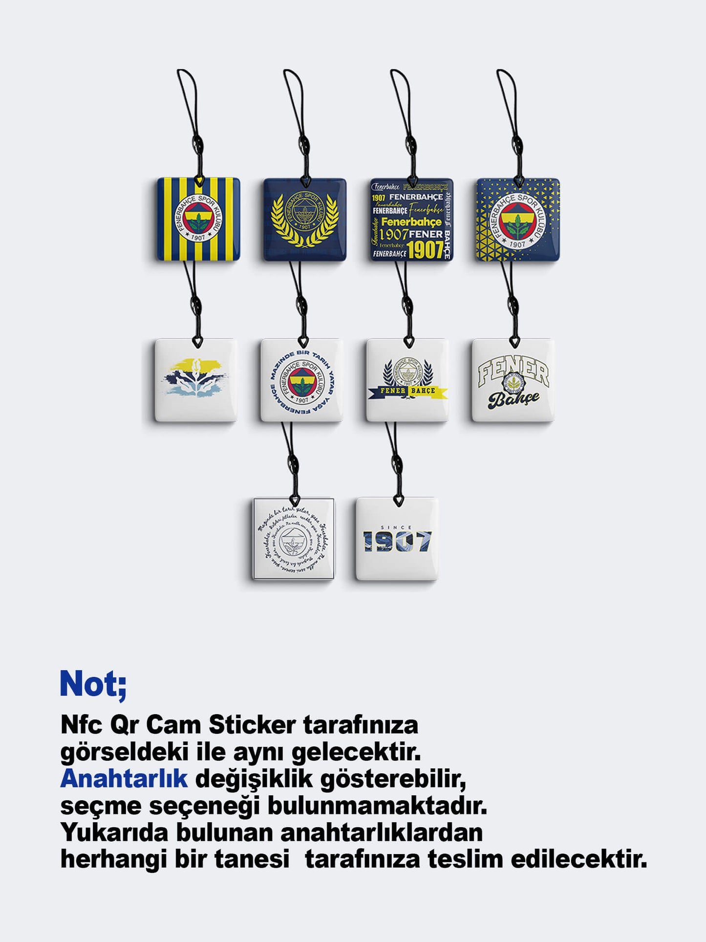 Fb Araç Kiti  Nfc  Qr Teknoloji Sarı