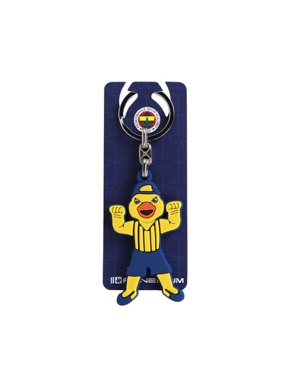 Fenerbahçe Yellow Maskot Silikon Anahtarlık