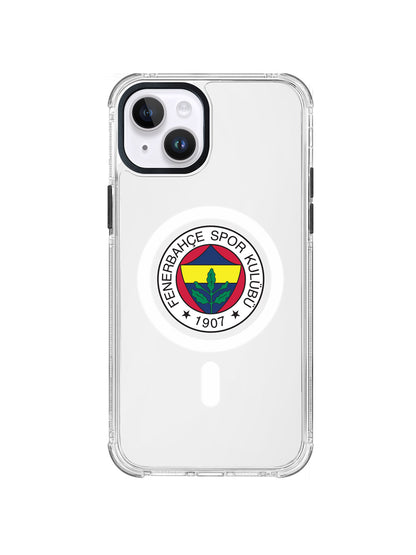 Fenerbahçe Arma Magsafe Şeffaf Iphone Telefon Kılıfı