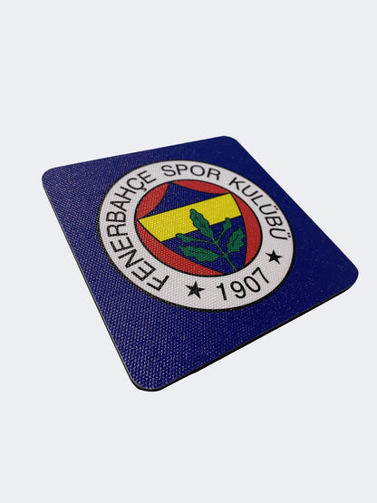 Fenerbahçe Arma Lacivert Bardak Altlığı