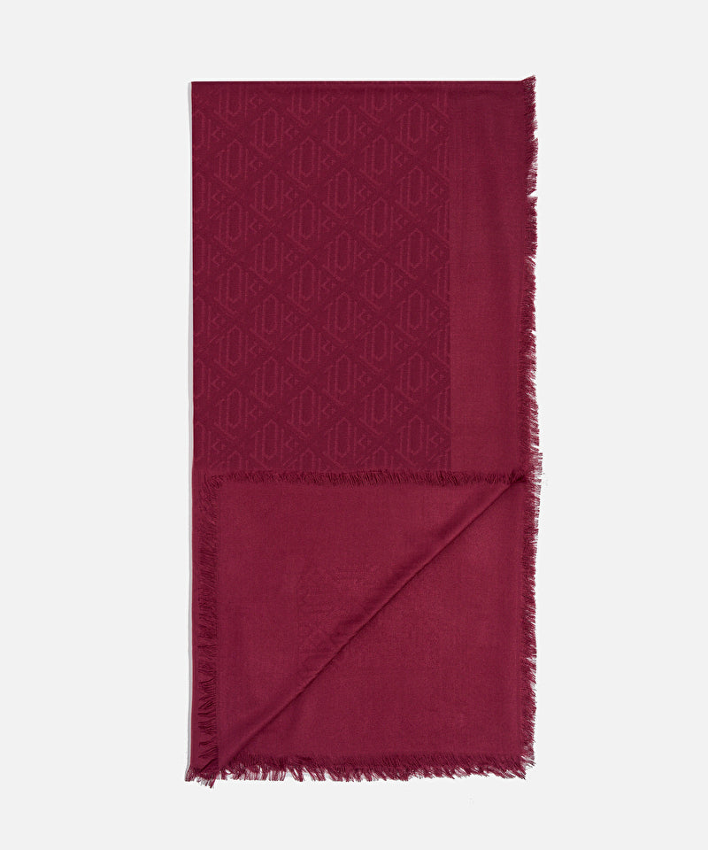 Monogram Şal 130x130 Cm