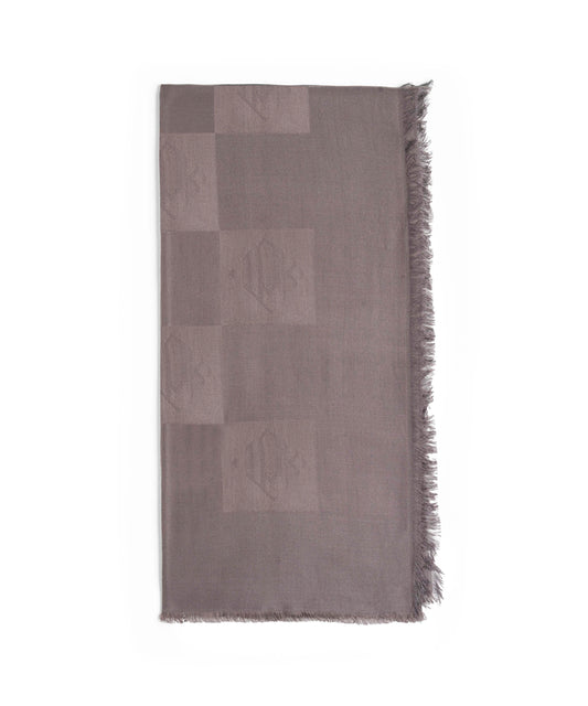 Monogram Şal 130x130 Cm