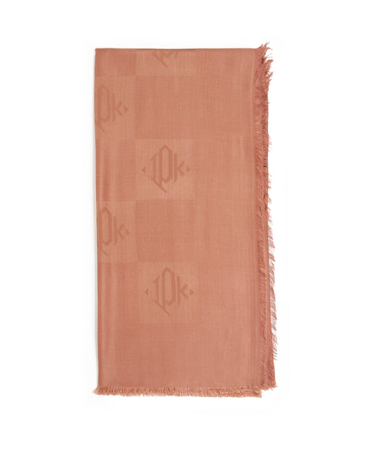 Monogram Şal 130x130 Cm
