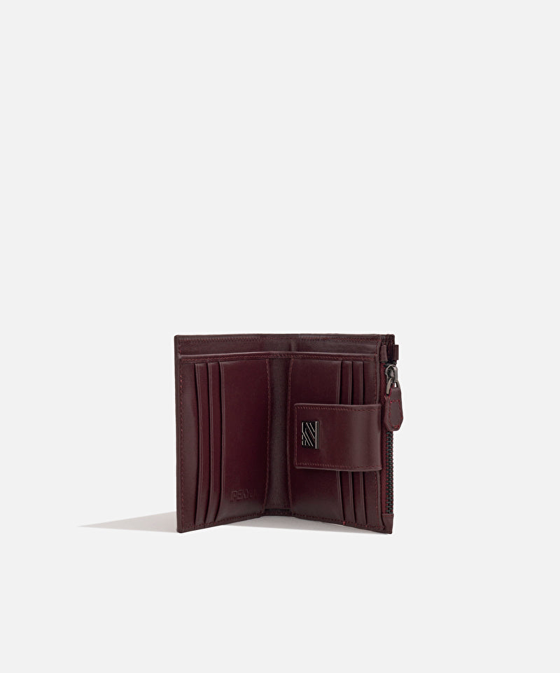 Metal Tokalı Monogram Cüzdan