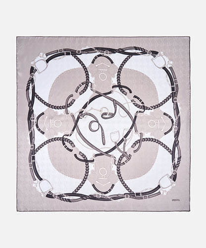 Desenli %100 Ipek Eşarp