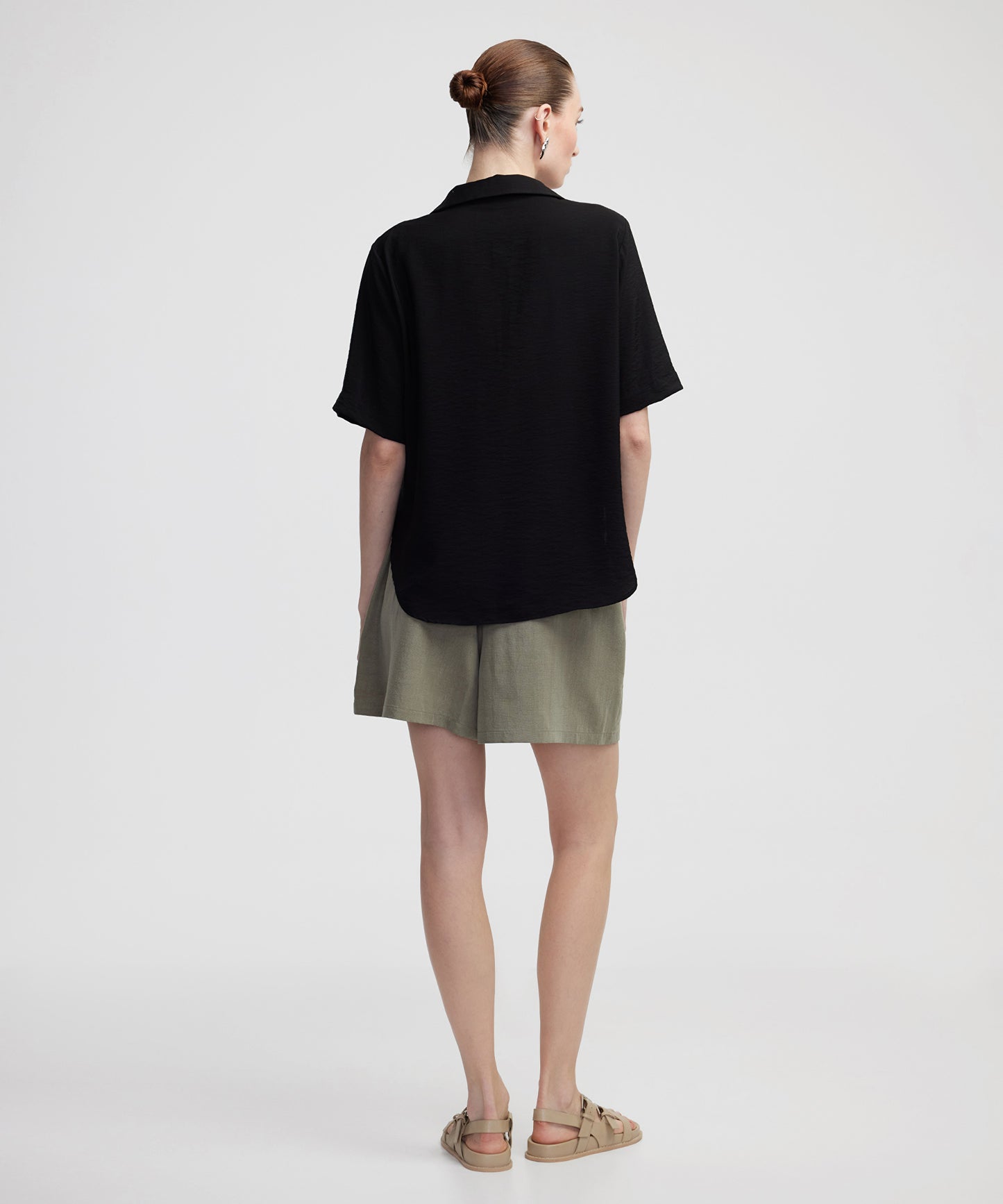 Dokulu Basic Gömlek