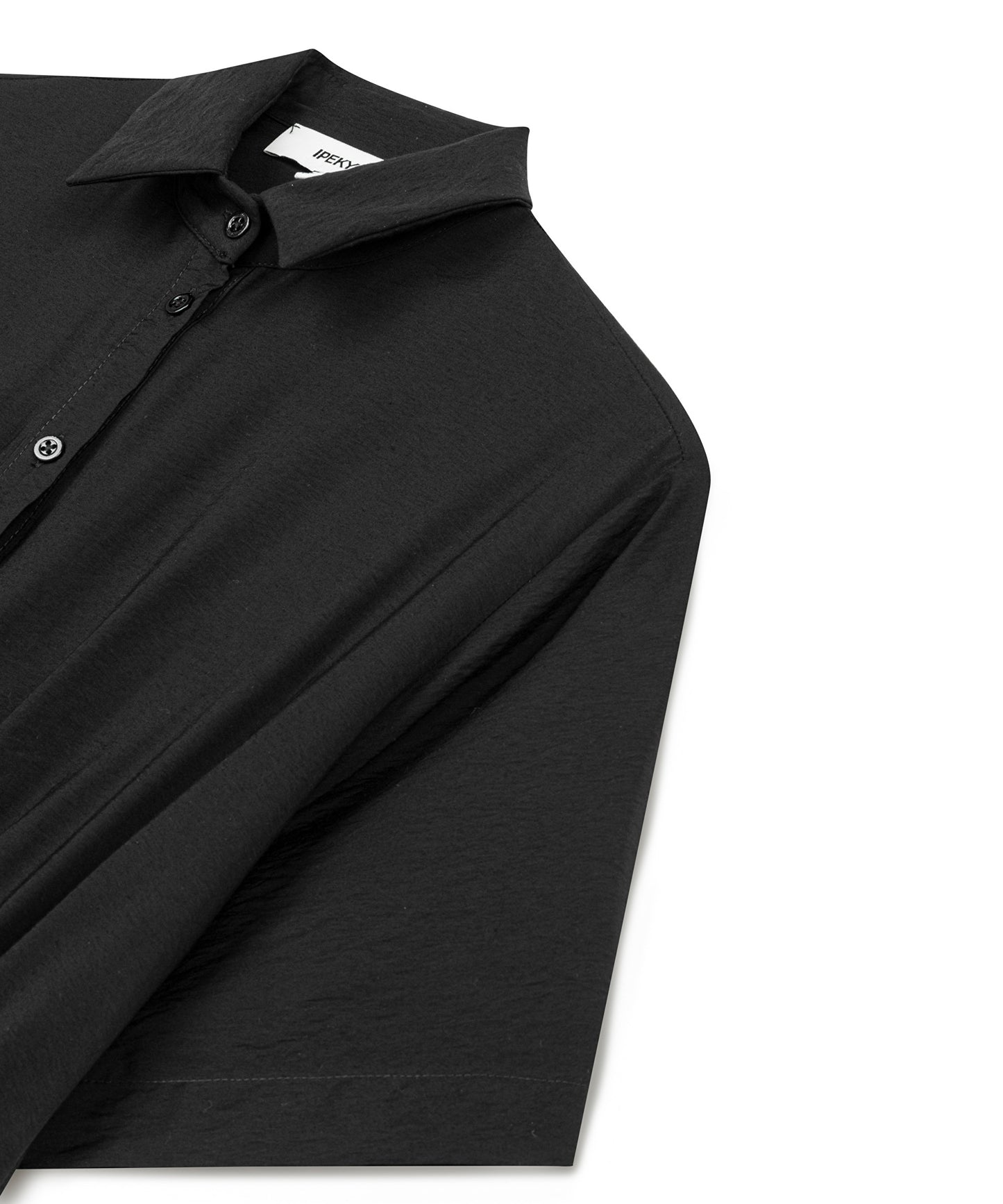 Gömlek Yaka Büzgülü Elbise