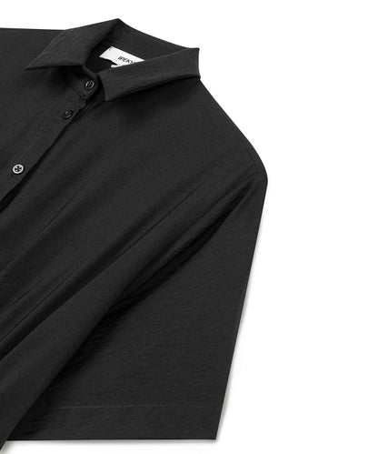 Gömlek Yaka Büzgülü Elbise