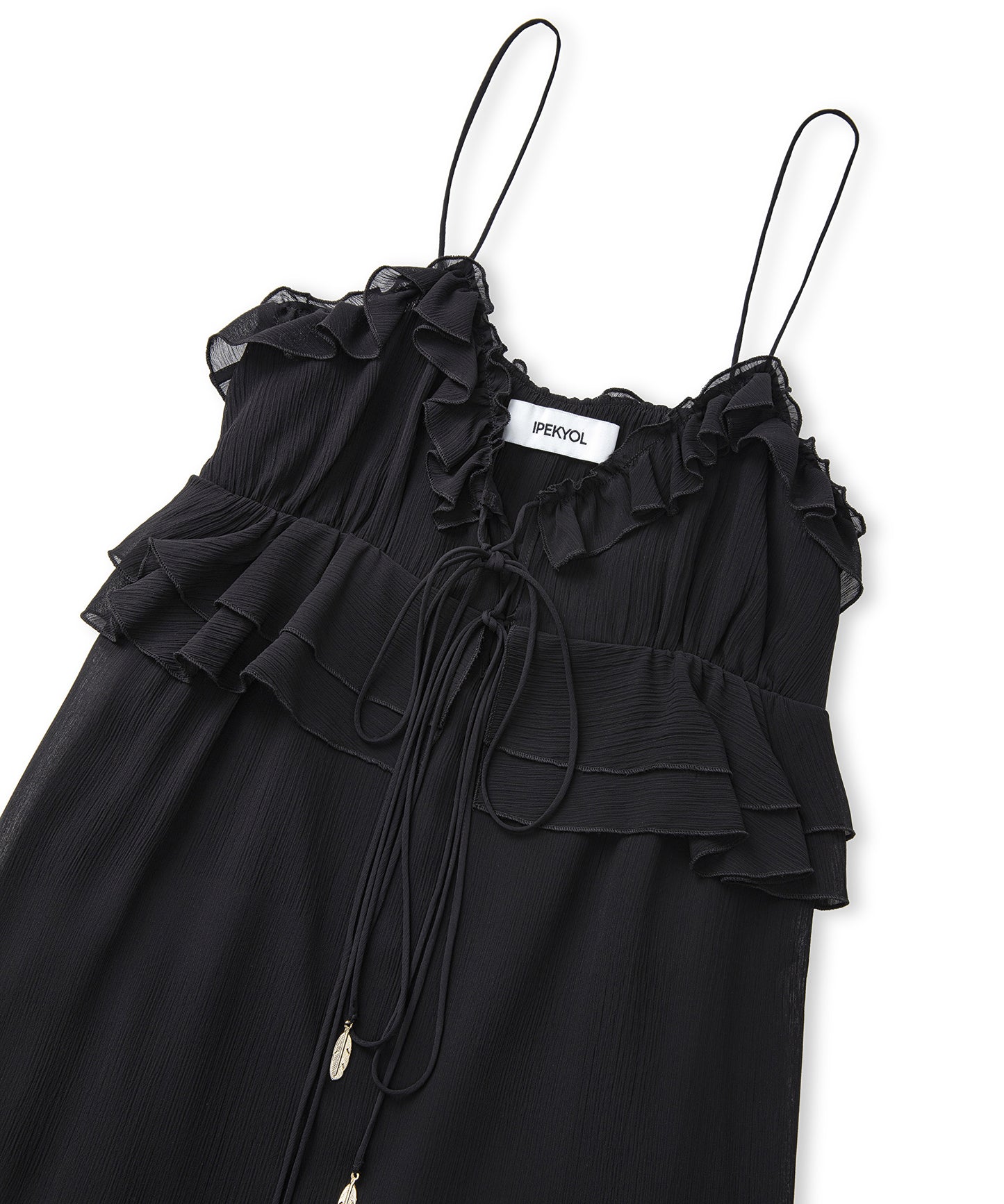 Fırfırlı Mini Elbise