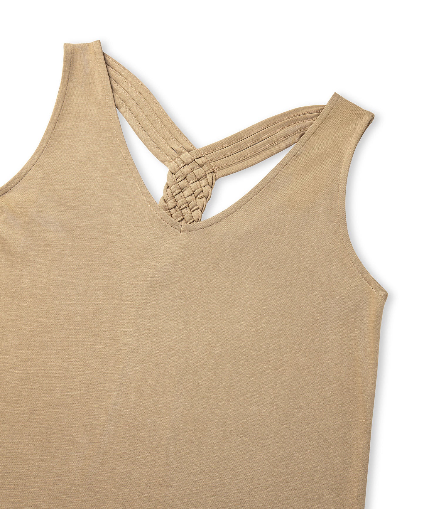 Örgü Efektli V Yaka Elbise