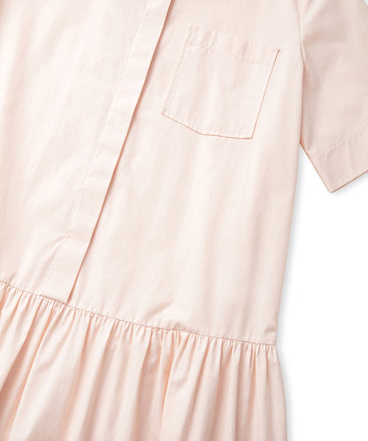 Büzgülü Midi Elbise