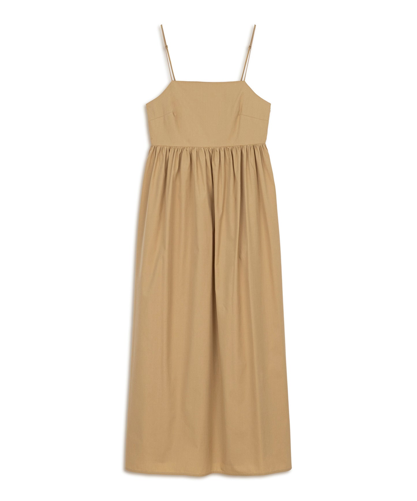 Büzgülü Poplin Elbise