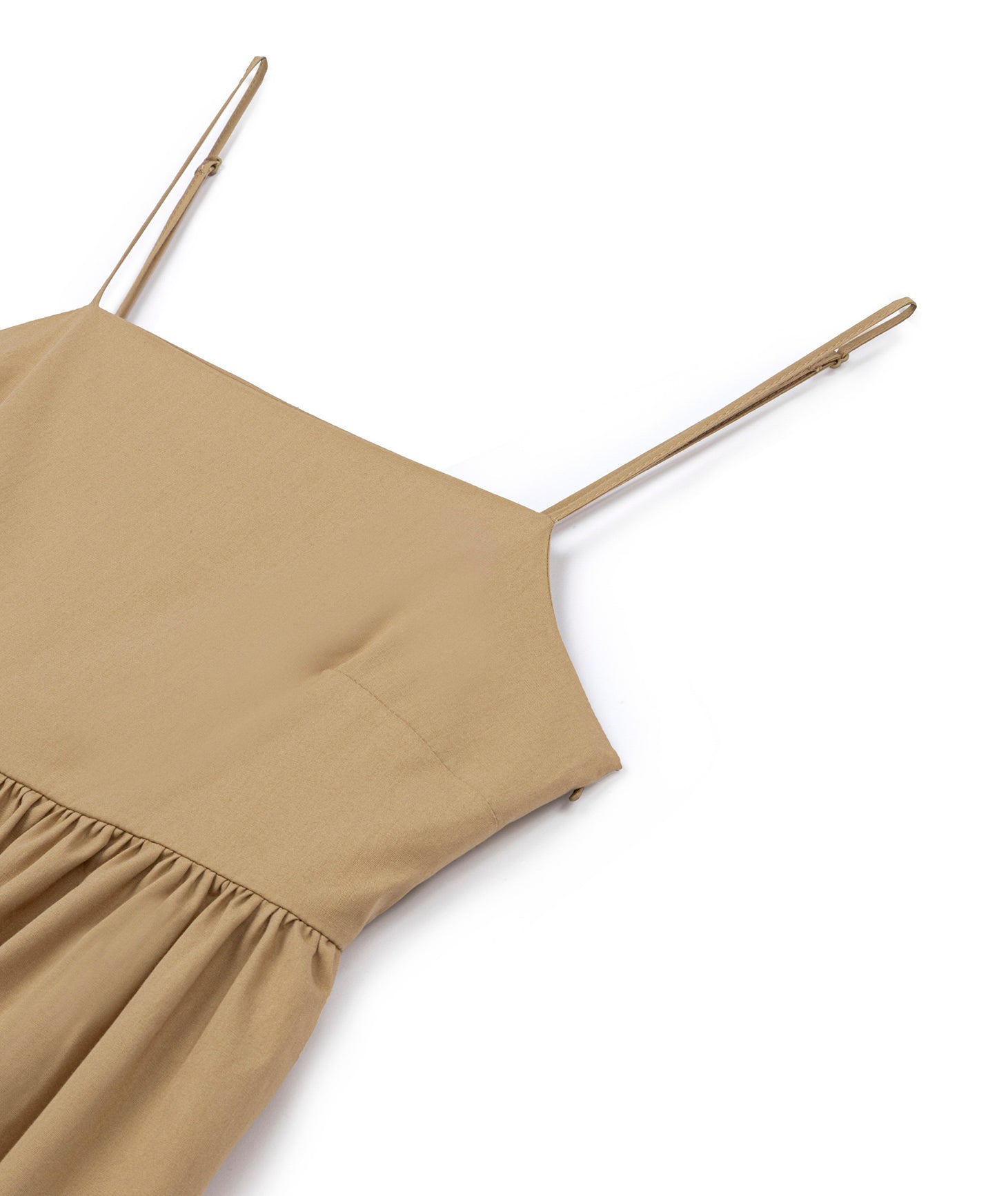 Büzgülü Poplin Elbise