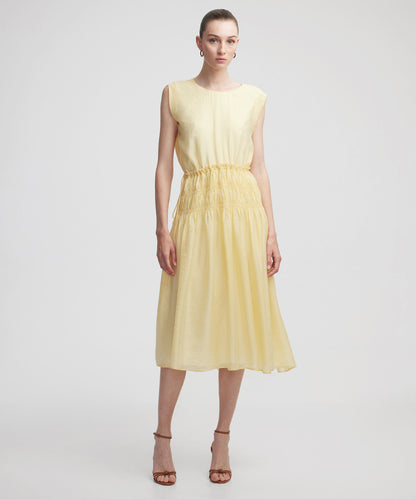 Gipeli Belden Bağlamalı Elbise