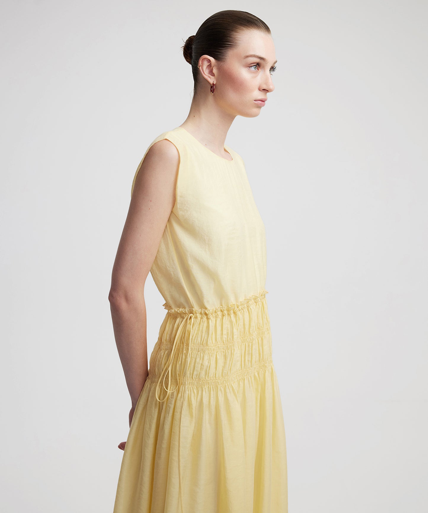 Gipeli Belden Bağlamalı Elbise