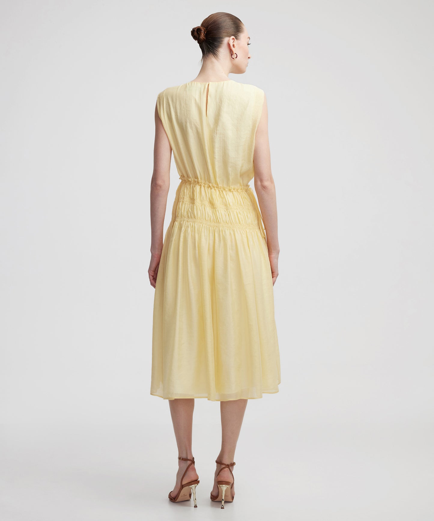 Gipeli Belden Bağlamalı Elbise