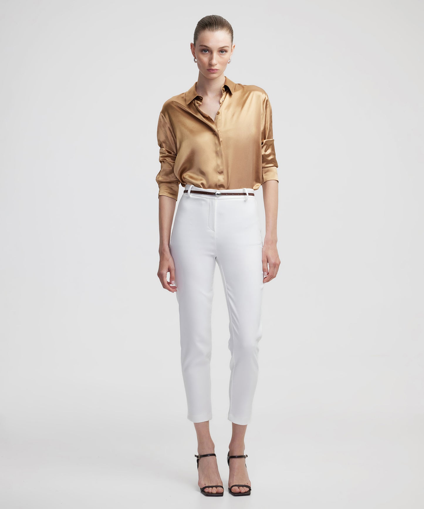 Elastik Bel Skinny Fit Pantolon