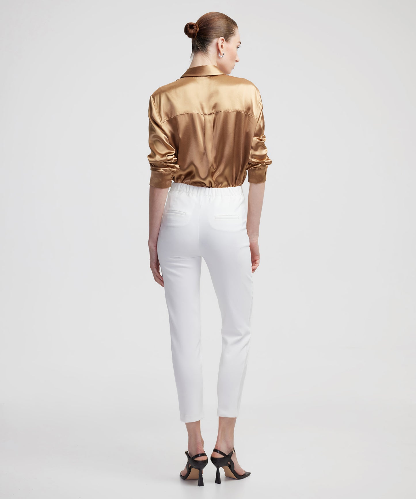 Elastik Bel Skinny Fit Pantolon