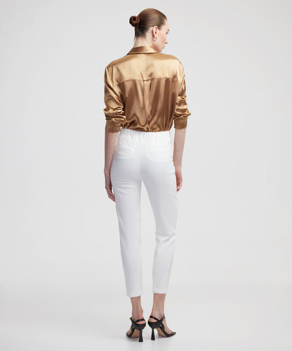 Elastik Bel Skinny Fit Pantolon