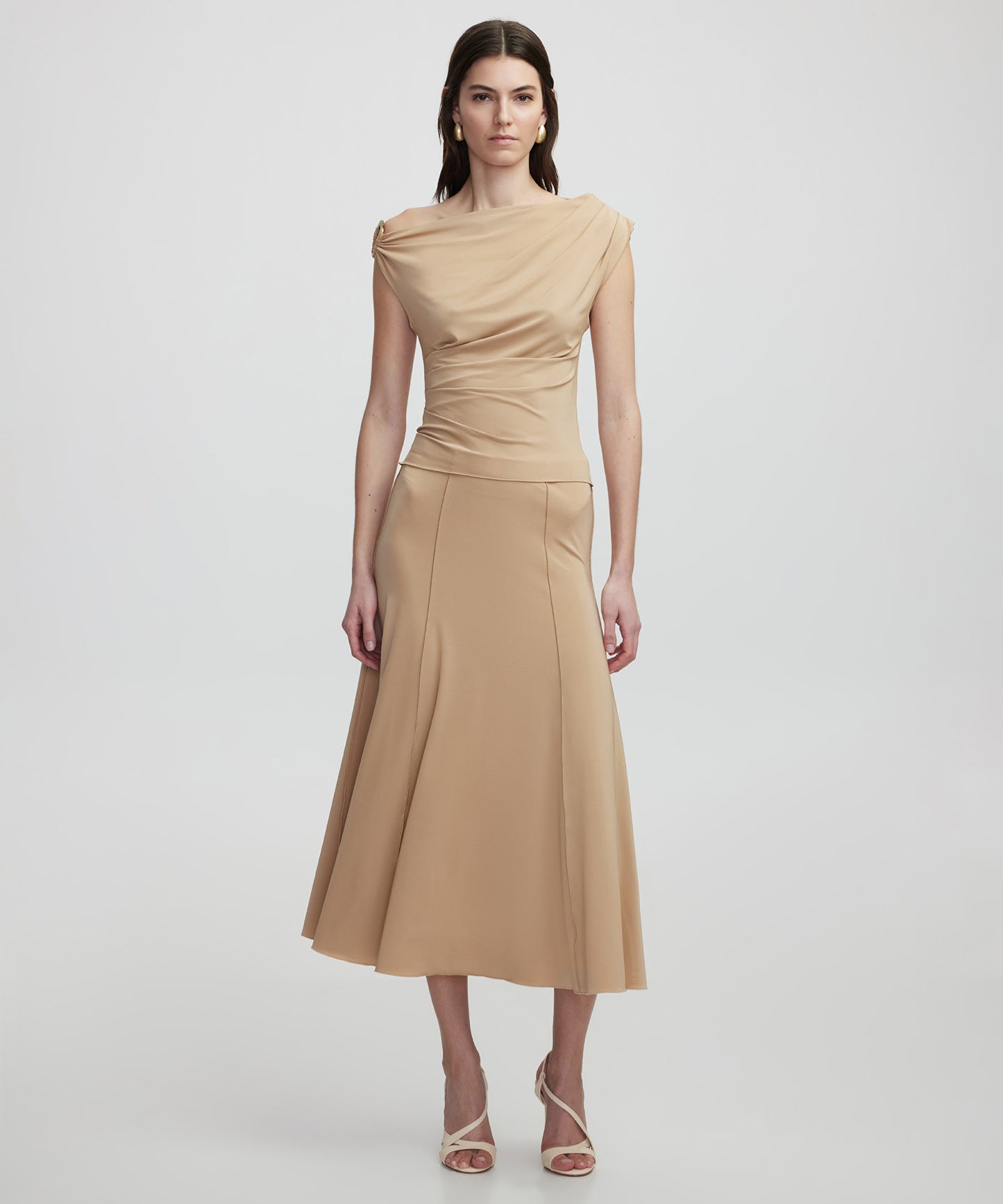 Raw Edge Detaylı Etek