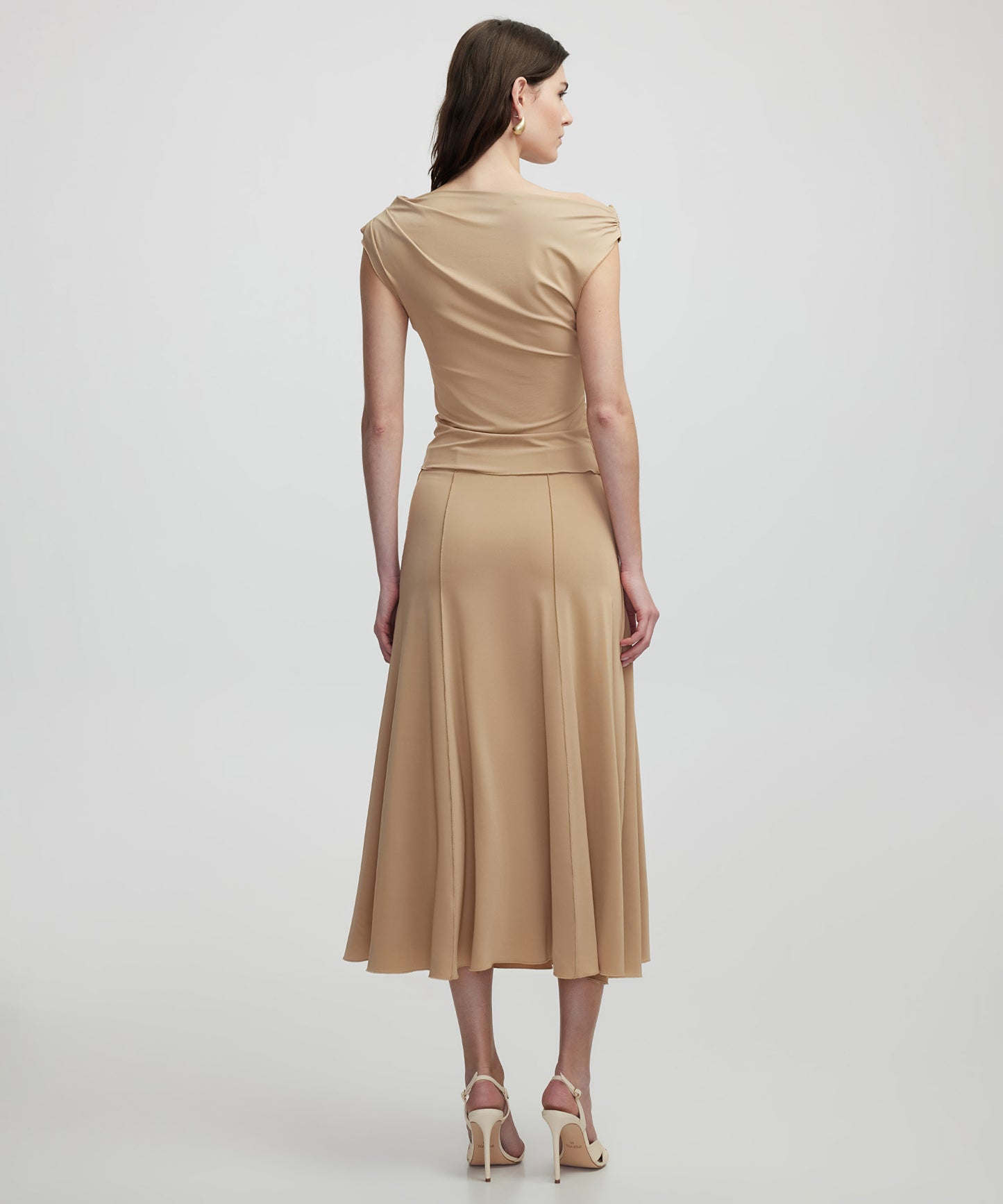 Raw Edge Detaylı Etek