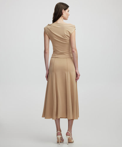 Raw Edge Detaylı Etek