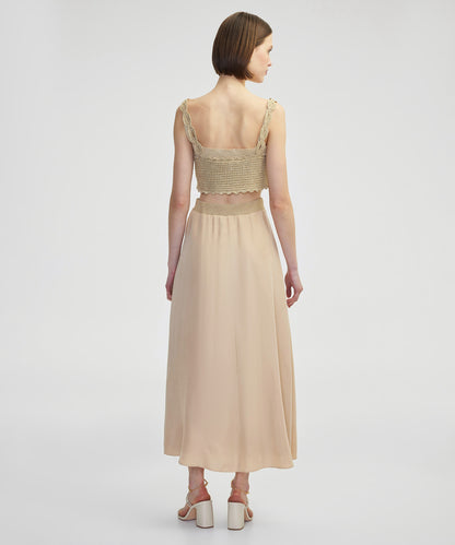 Kumaş Mix Kloş Etek