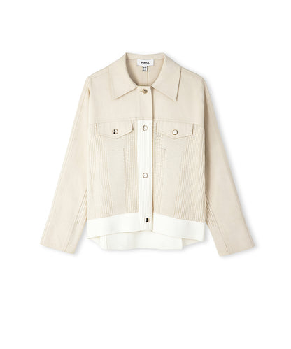 Triko Ve Non Denim Mix Ceket