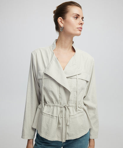 Ayarlanabilir Bel Astarsız Ceket