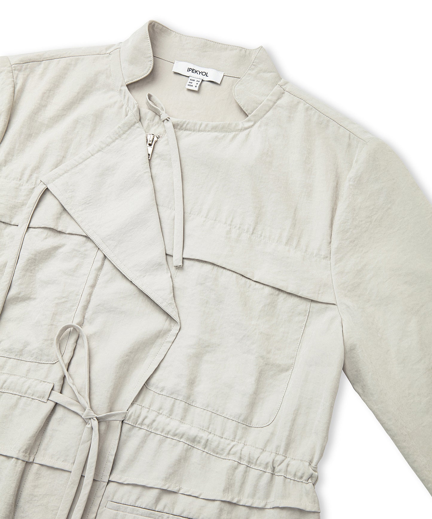 Ayarlanabilir Bel Astarsız Ceket