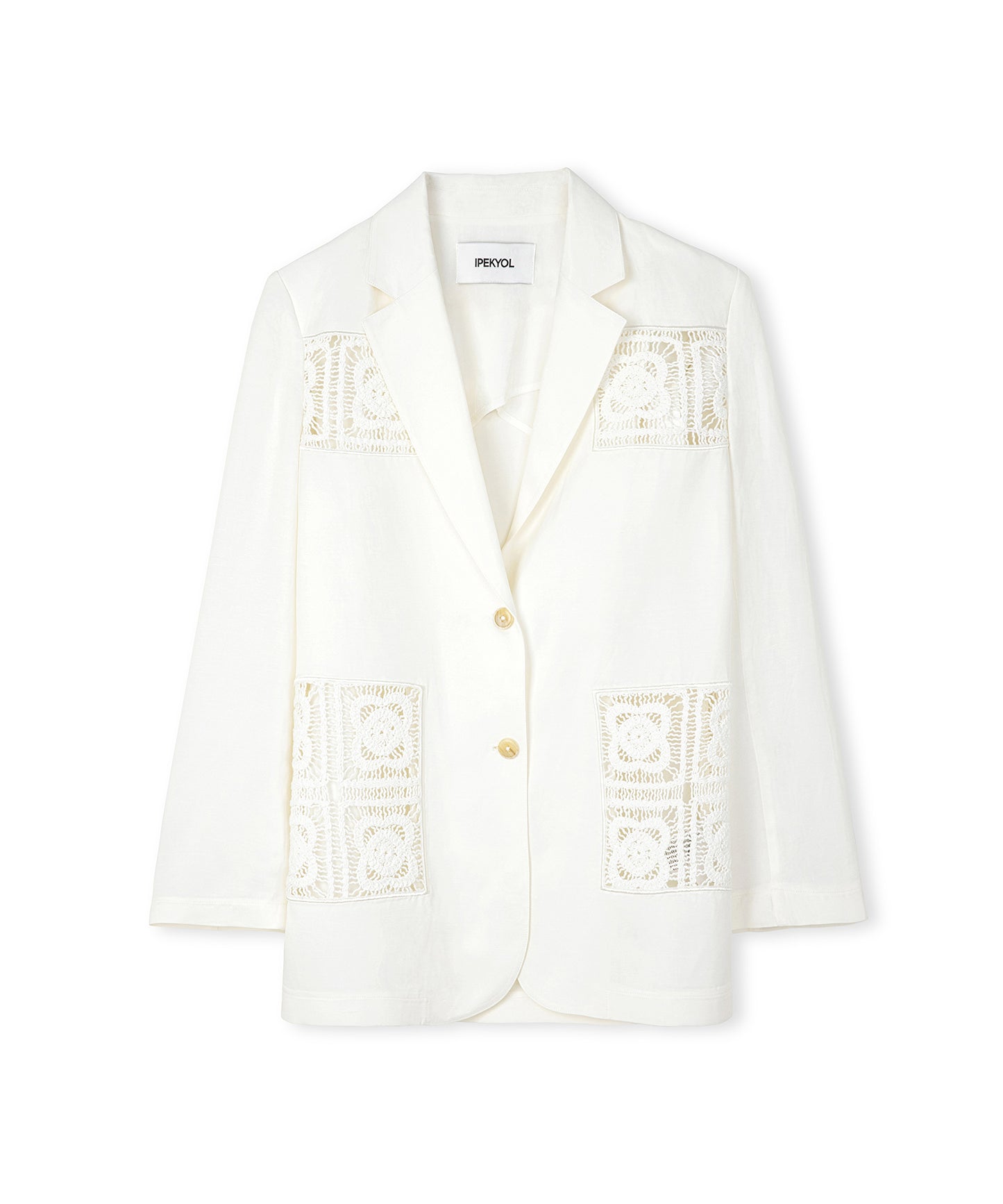 Kroşe Aplikeli Blazer