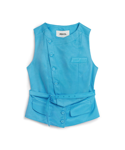 Çift Kemer Efektli Yelek